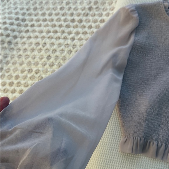 Wilfred Lavender Ruffled Top - Picture 4 of 4